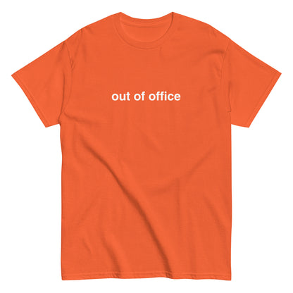 out of office tee