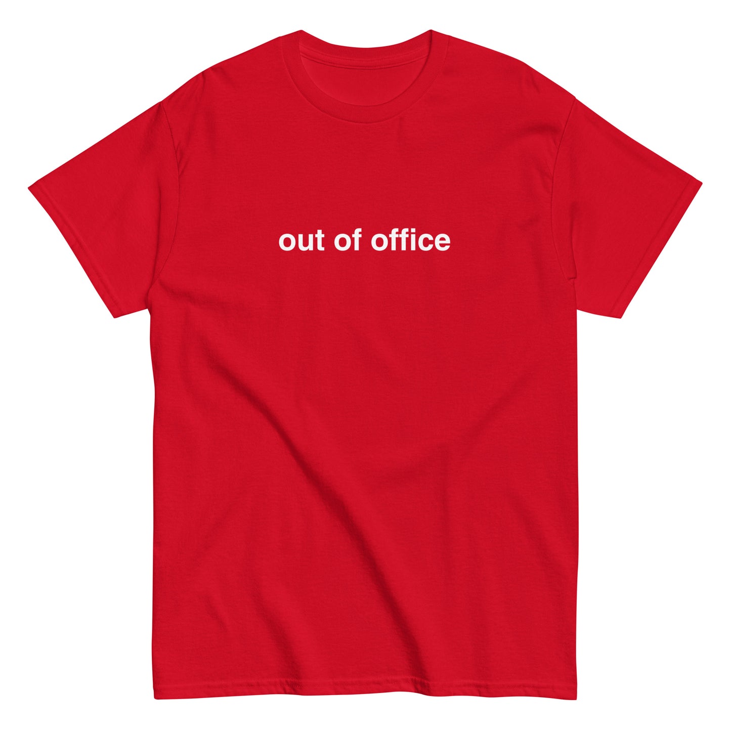 out of office tee