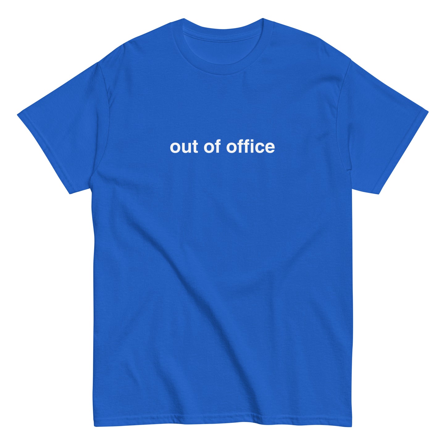 out of office tee